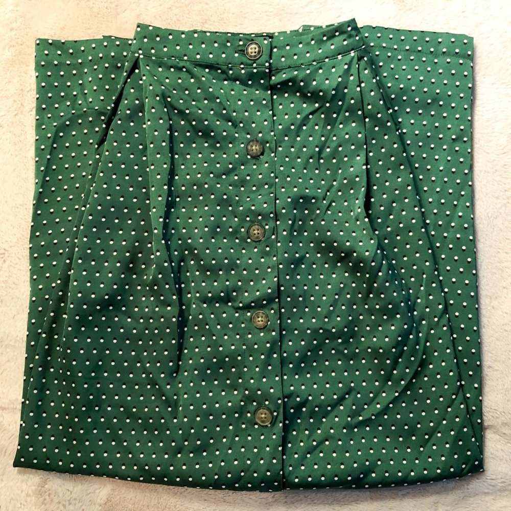 Who What Wear Button Front Full Skirt